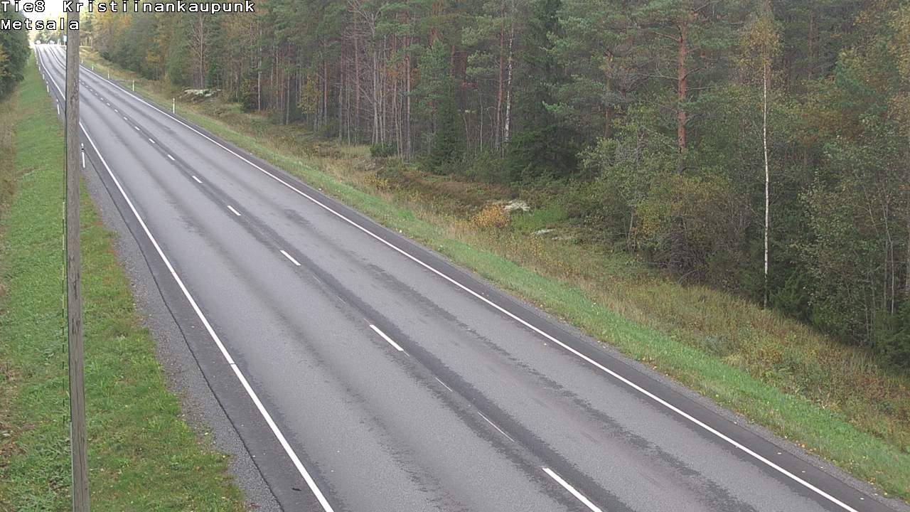 Kelikamerat Kuva Tie 8 Kristiinankaupunki, Metsälä, Kristiinankaupunki, Pohjanmaa