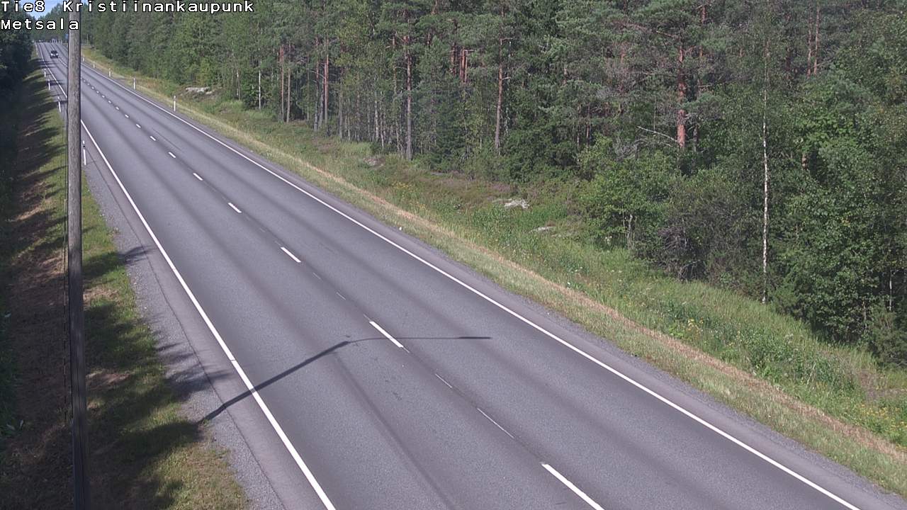Kelikamerat Kuva Tie 8 Kristiinankaupunki, Metsälä, Kristiinankaupunki, Pohjanmaa