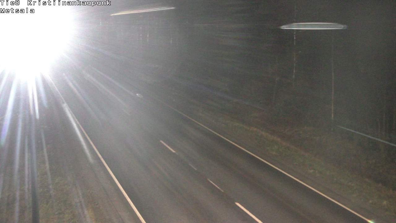 Weather Camera Image Väg 8 Kristinestad, Ömossa, Kristiinankaupunki, Pohjanmaa