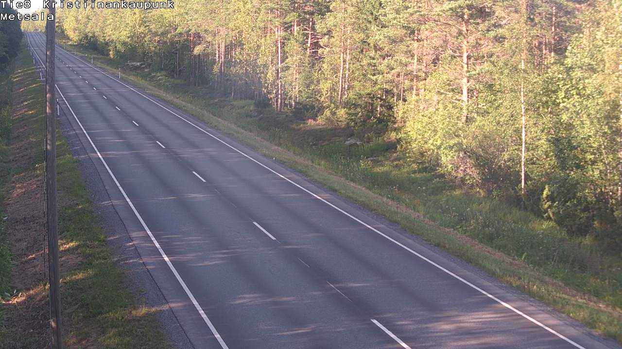 Kelikamerat Kuva Tie 8 Kristiinankaupunki, Metsälä, Kristiinankaupunki, Pohjanmaa