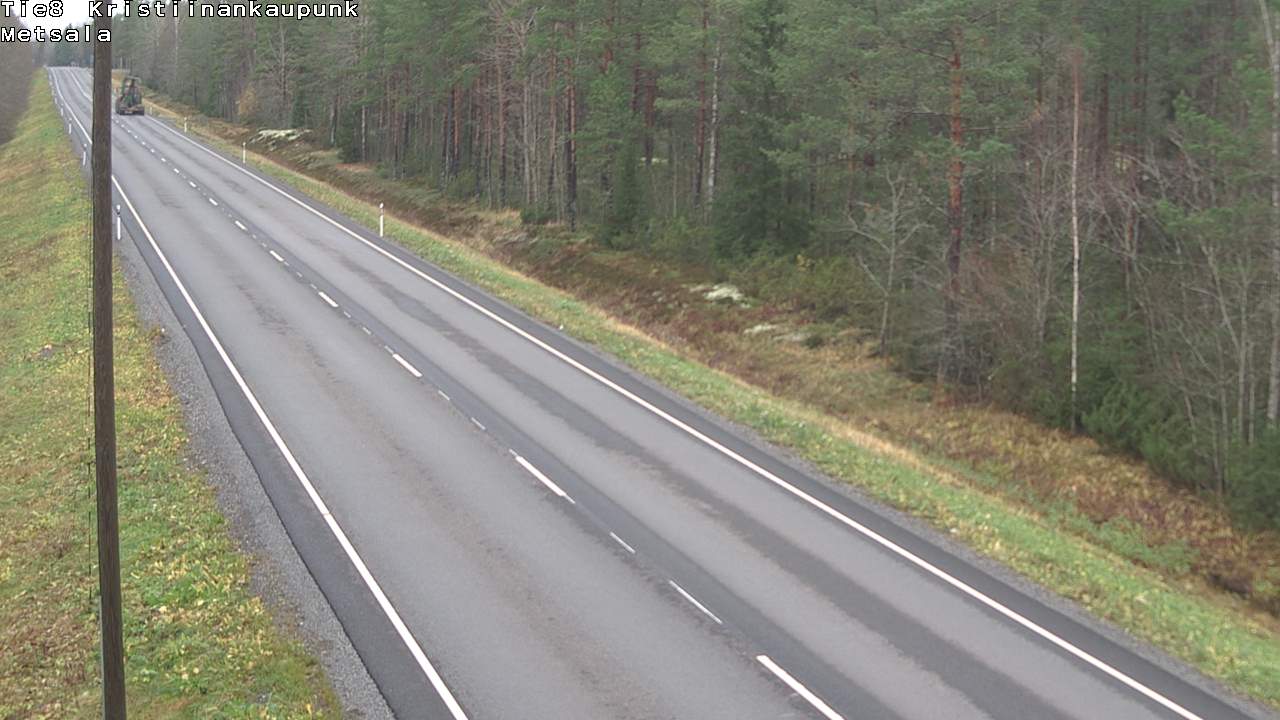 Kelikamerat Kuva Tie 8 Kristiinankaupunki, Metsälä, Kristiinankaupunki, Pohjanmaa