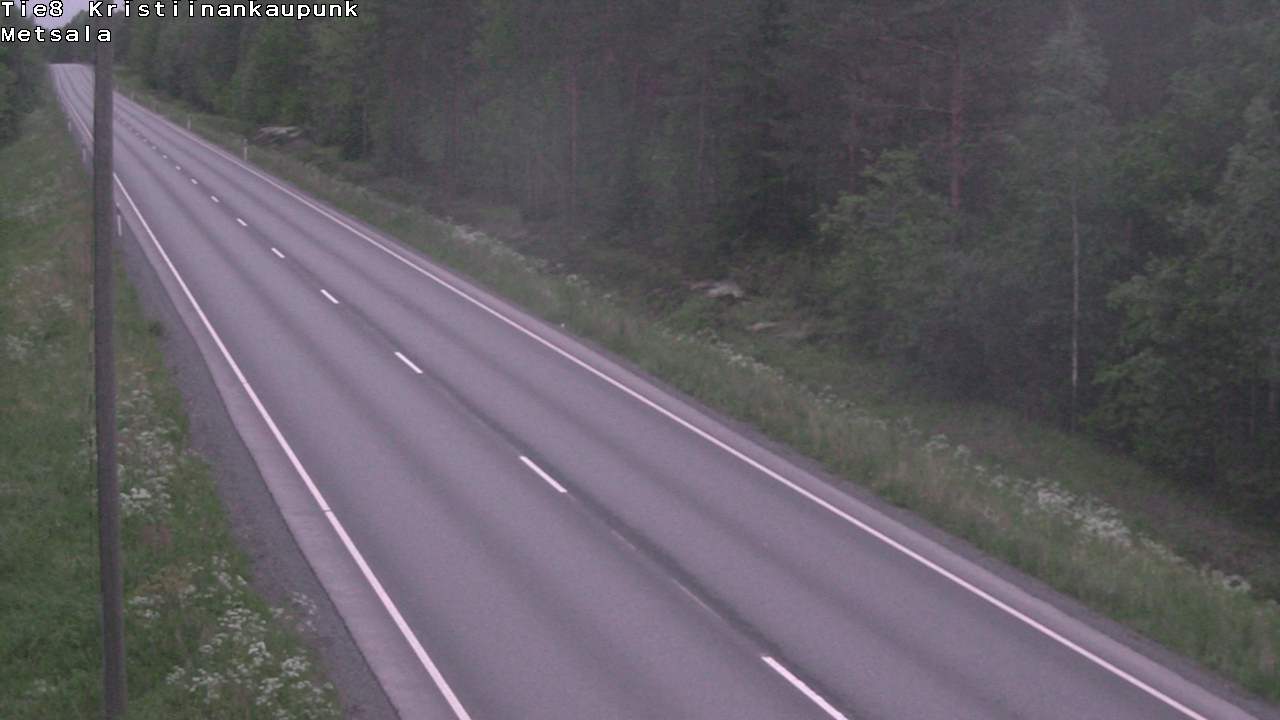 Kelikamerat Kuva Tie 8 Kristiinankaupunki, Metsälä, Kristiinankaupunki, Pohjanmaa