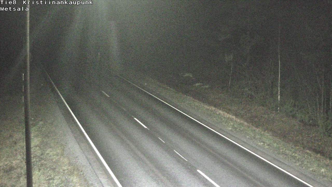 Weather Camera Image Väg 8 Kristinestad, Ömossa, Kristiinankaupunki, Pohjanmaa