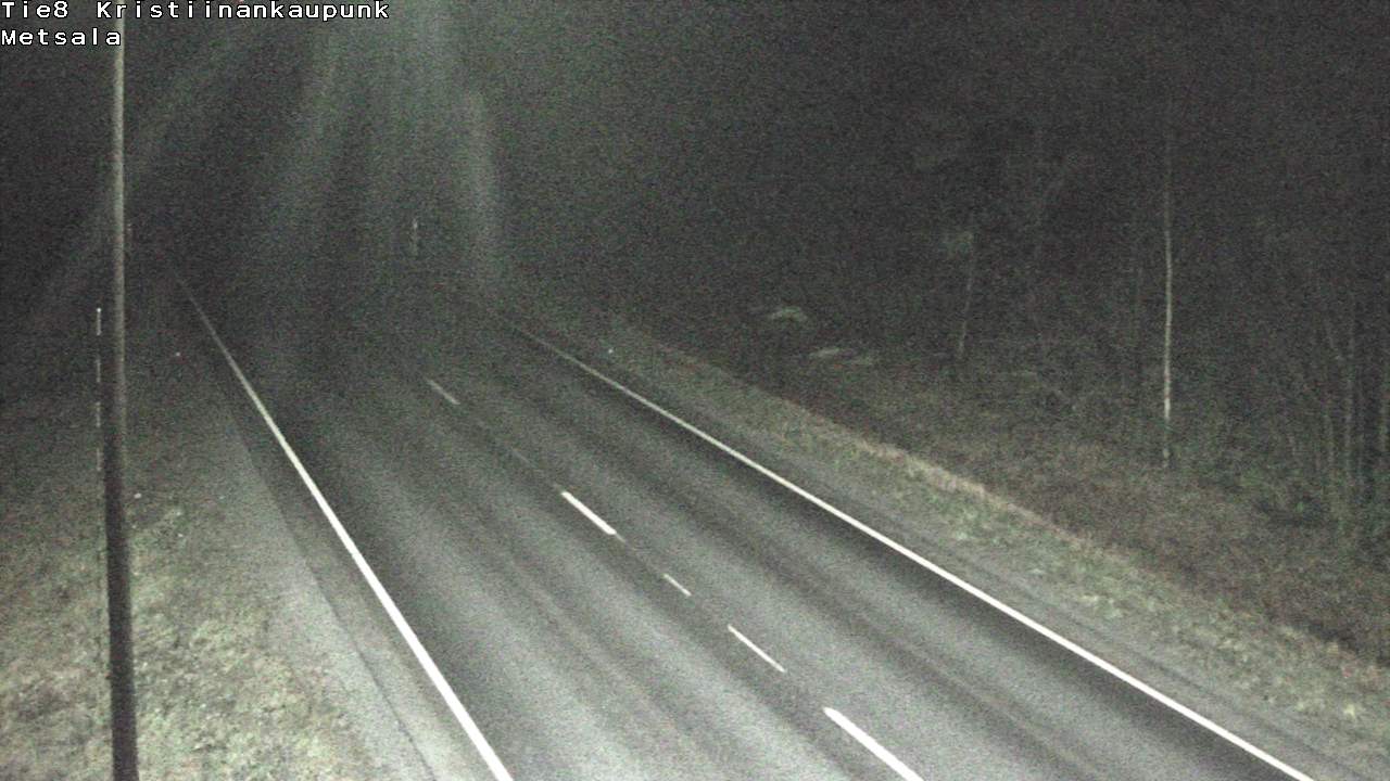 Weather Camera Image Väg 8 Kristinestad, Ömossa, Kristiinankaupunki, Pohjanmaa