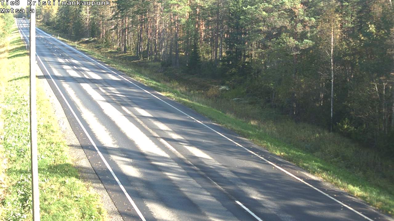 Weather Camera Image Road 8 Kristiinankaupunki Metsälä, Kristiinankaupunki, Pohjanmaa