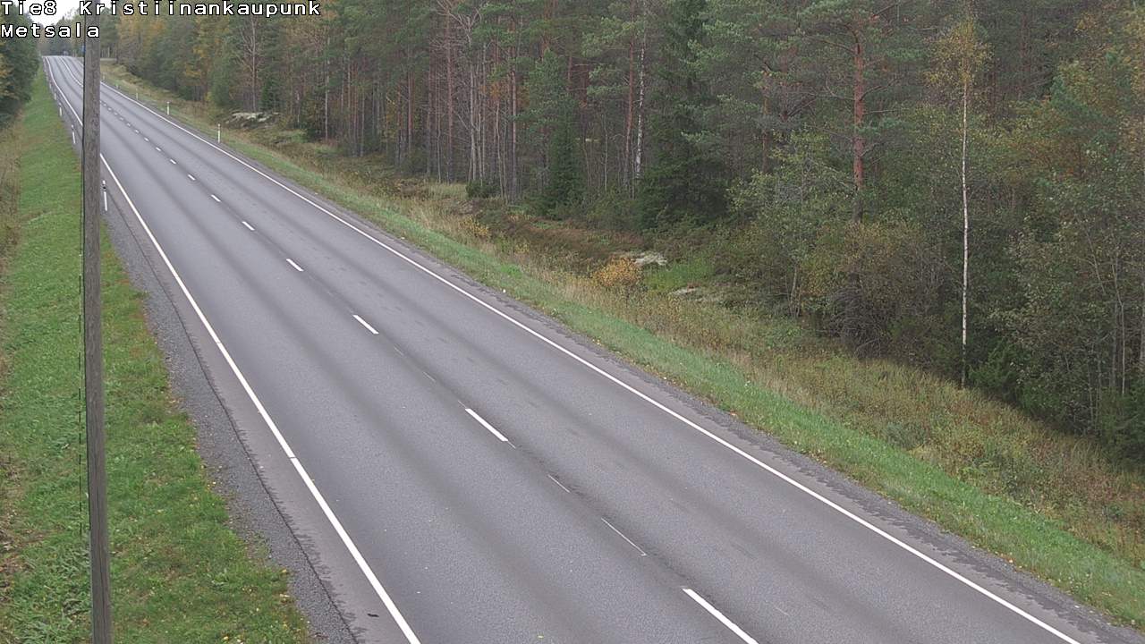Kelikamerat Kuva Tie 8 Kristiinankaupunki, Metsälä, Kristiinankaupunki, Pohjanmaa