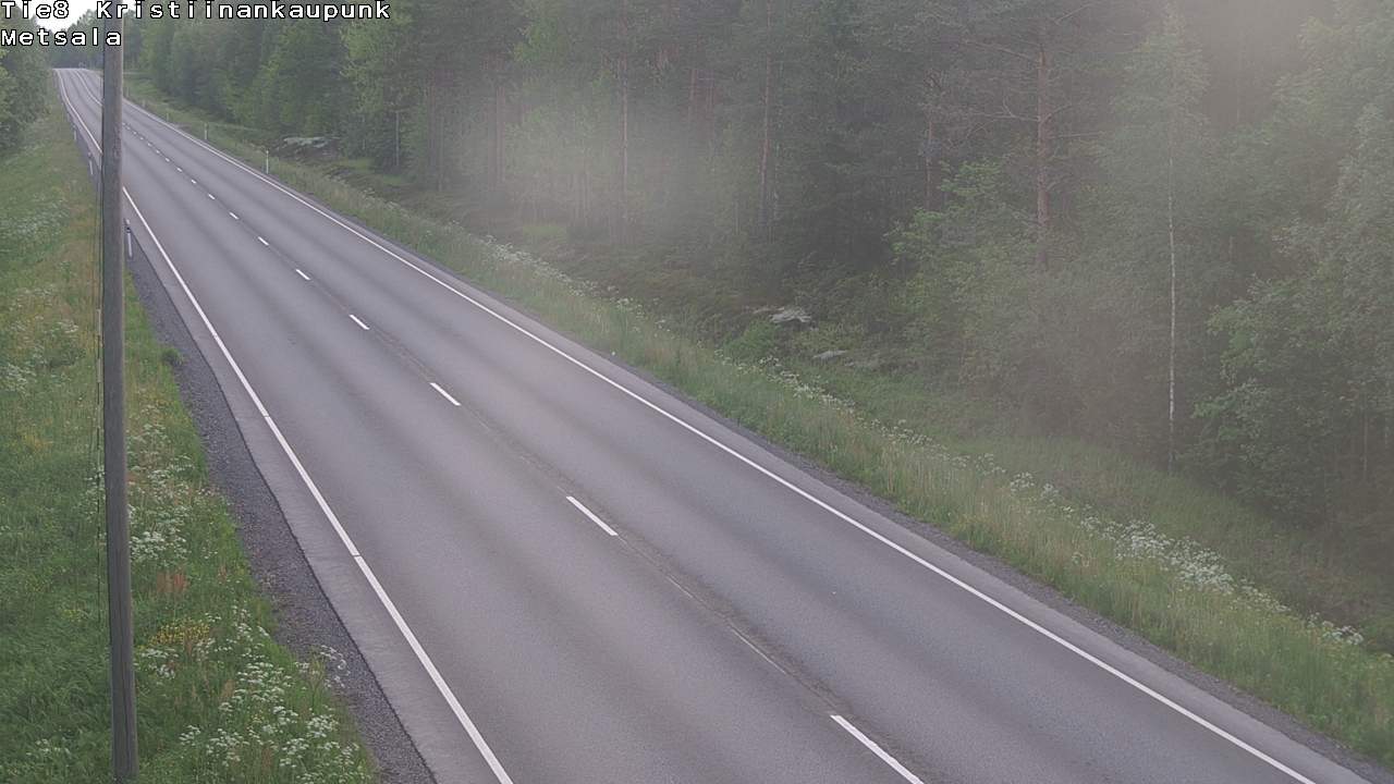 Kelikamerat Kuva Tie 8 Kristiinankaupunki, Metsälä, Kristiinankaupunki, Pohjanmaa
