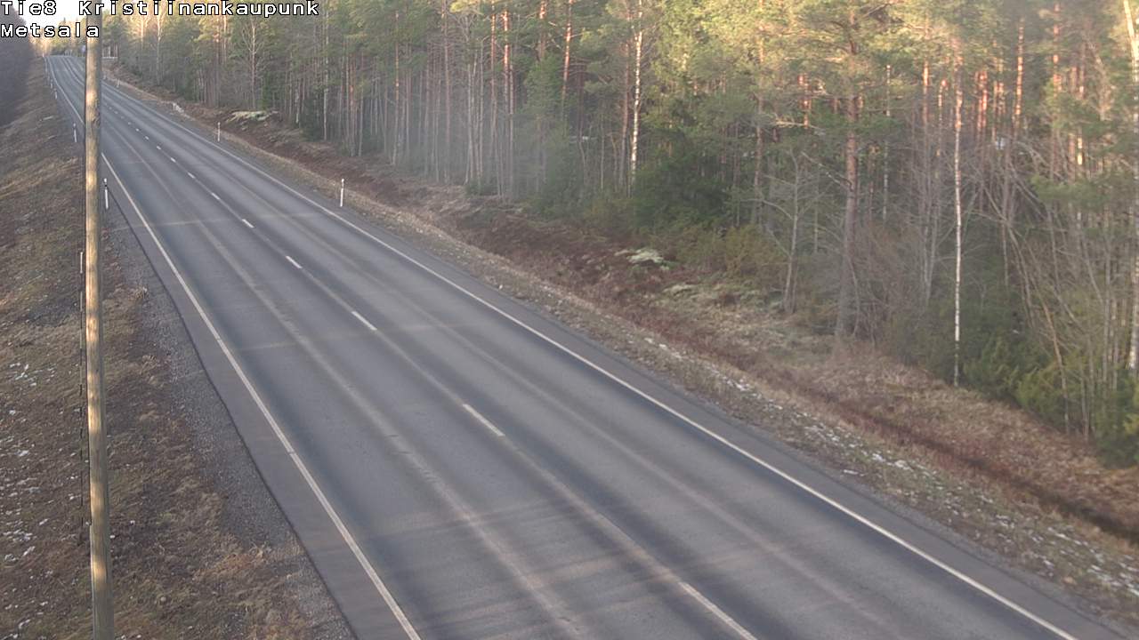 Kelikamerat Kuva Tie 8 Kristiinankaupunki, Metsälä, Kristiinankaupunki, Pohjanmaa