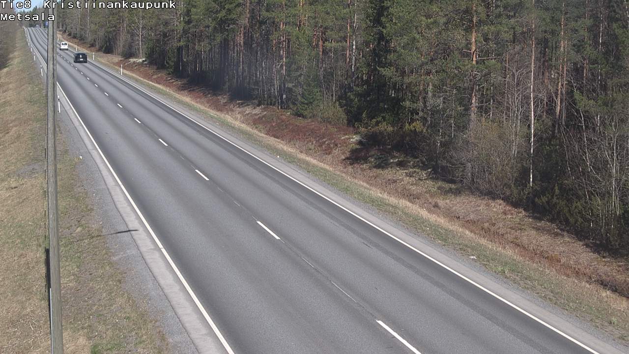 Weather Camera Image Väg 8 Kristinestad, Ömossa, Kristiinankaupunki, Pohjanmaa
