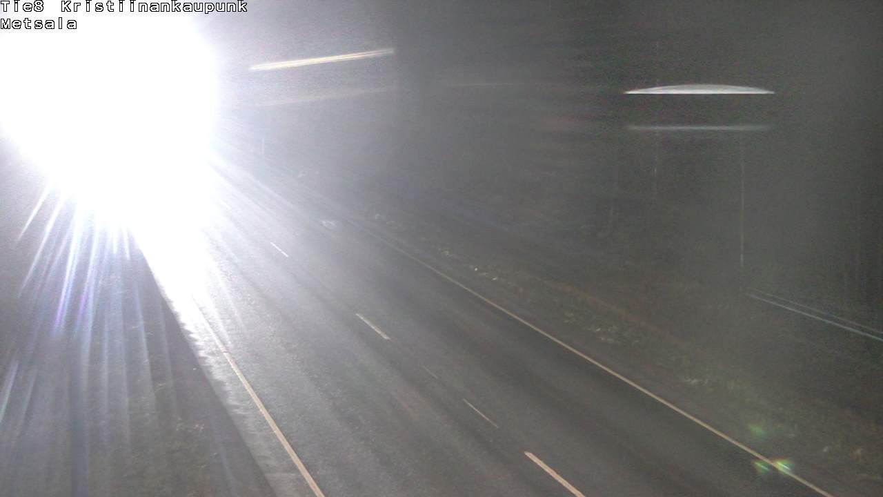 Weather Camera Image Väg 8 Kristinestad, Ömossa, Kristiinankaupunki, Pohjanmaa