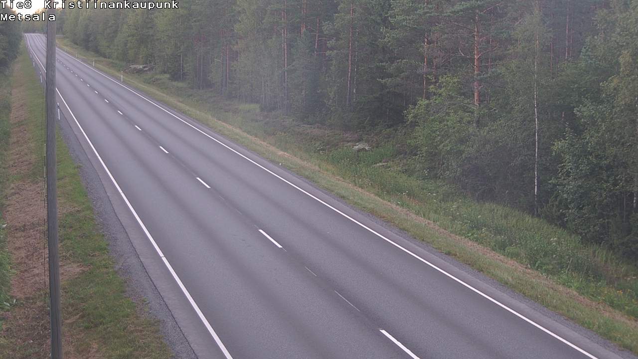 Kelikamerat Kuva Tie 8 Kristiinankaupunki, Metsälä, Kristiinankaupunki, Pohjanmaa