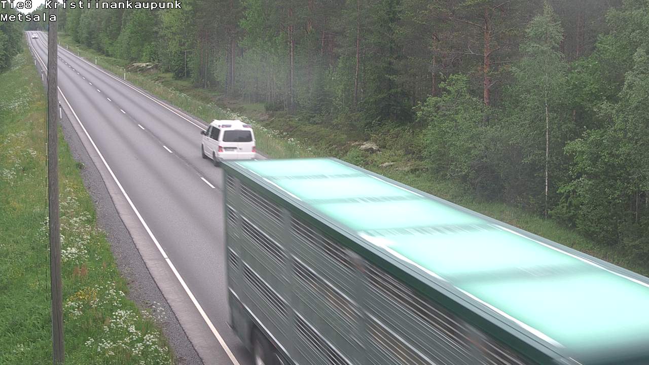Kelikamerat Kuva Tie 8 Kristiinankaupunki, Metsälä, Kristiinankaupunki, Pohjanmaa