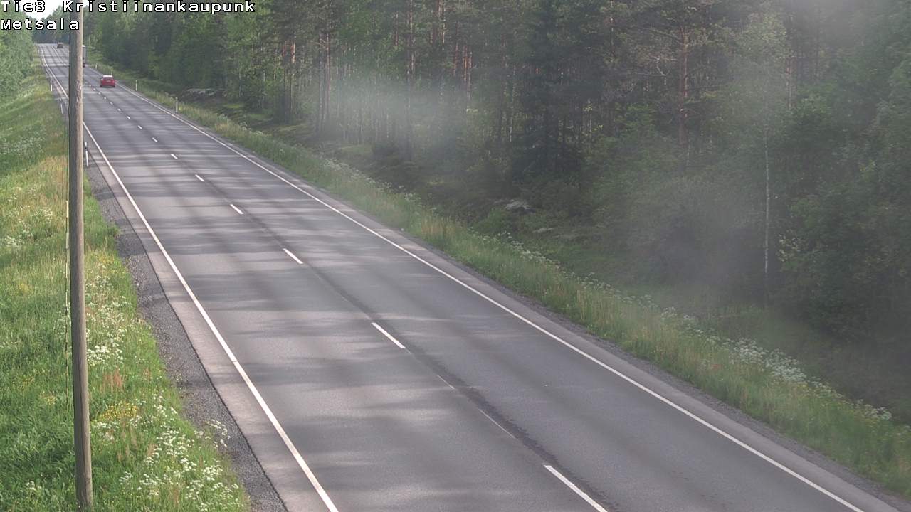 Weather Camera Image Väg 8 Kristinestad, Ömossa, Kristiinankaupunki, Pohjanmaa