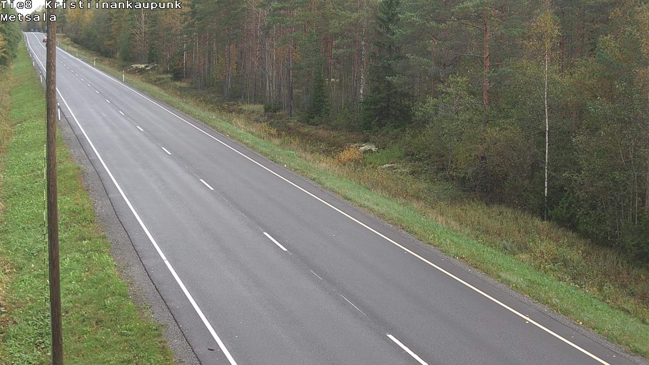 Kelikamerat Kuva Tie 8 Kristiinankaupunki, Metsälä, Kristiinankaupunki, Pohjanmaa