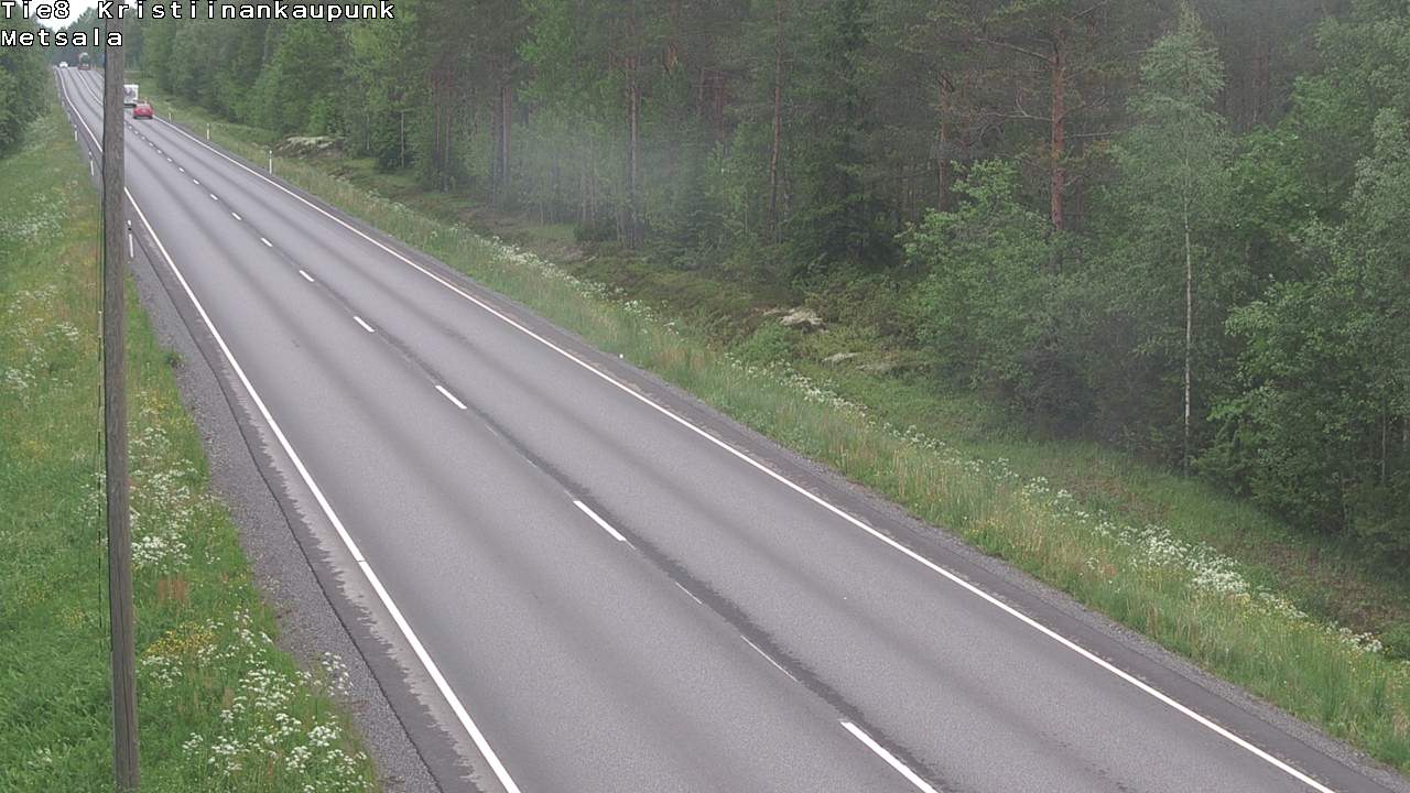 Kelikamerat Kuva Tie 8 Kristiinankaupunki, Metsälä, Kristiinankaupunki, Pohjanmaa