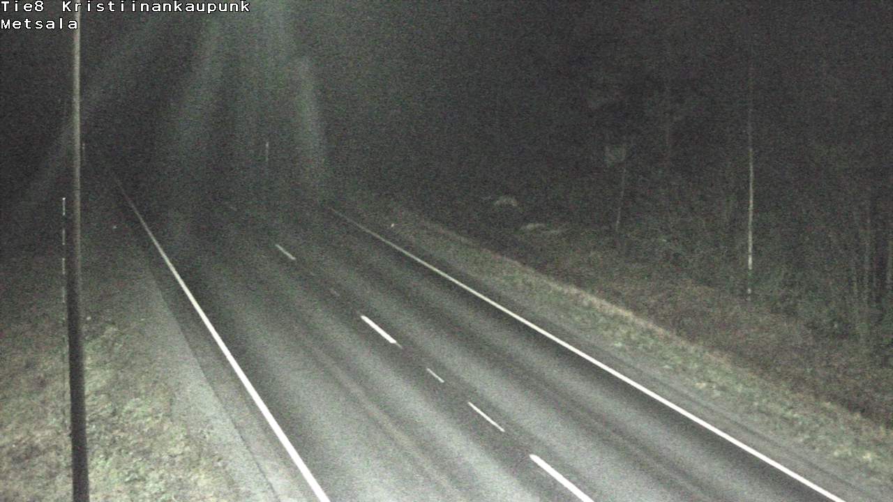 Weather Camera Image Väg 8 Kristinestad, Ömossa, Kristiinankaupunki, Pohjanmaa