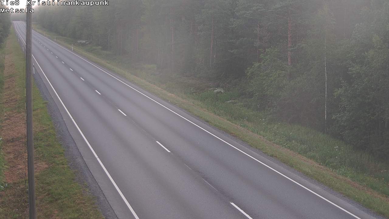 Kelikamerat Kuva Tie 8 Kristiinankaupunki, Metsälä, Kristiinankaupunki, Pohjanmaa
