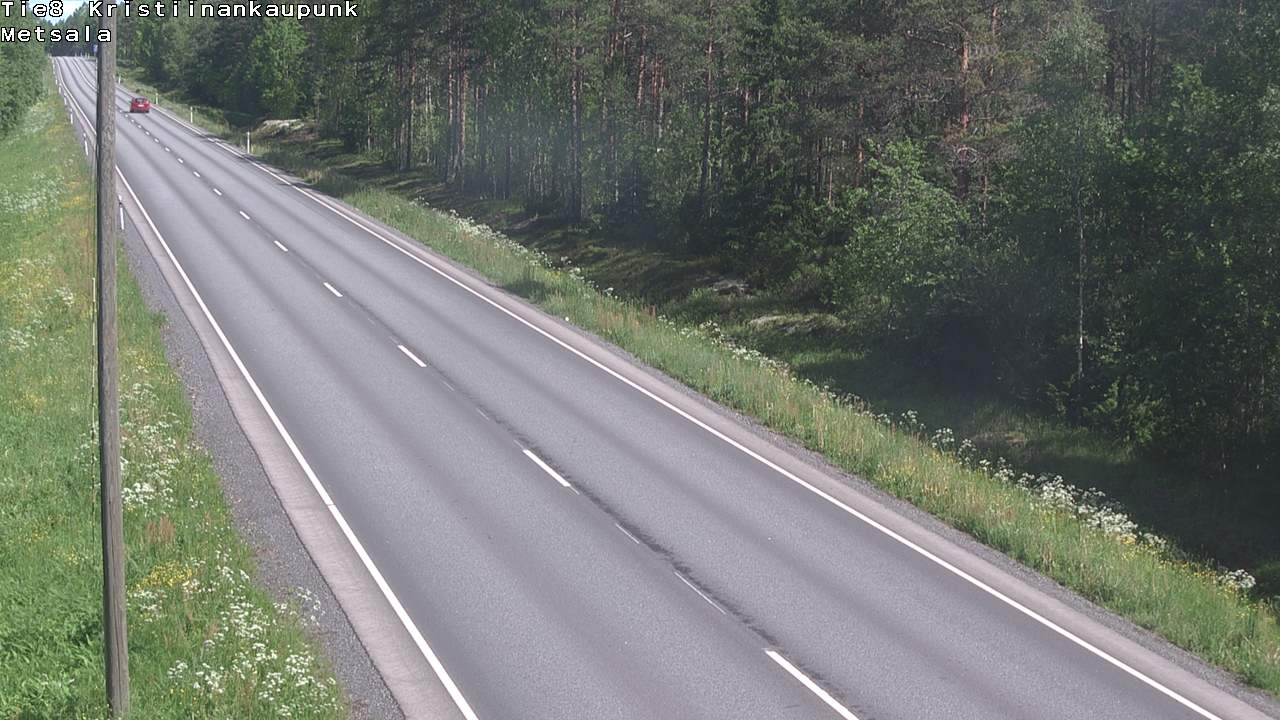Weather Camera Image Väg 8 Kristinestad, Ömossa, Kristiinankaupunki, Pohjanmaa