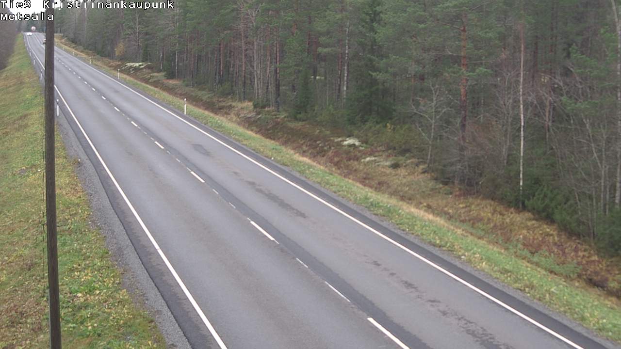 Kelikamerat Kuva Tie 8 Kristiinankaupunki, Metsälä, Kristiinankaupunki, Pohjanmaa