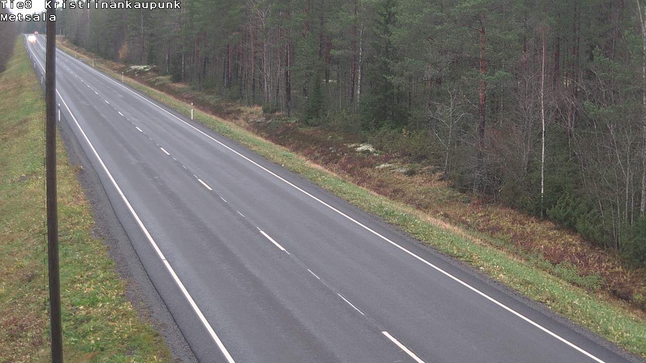 Kelikamerat Kuva Tie 8 Kristiinankaupunki, Metsälä, Kristiinankaupunki, Pohjanmaa