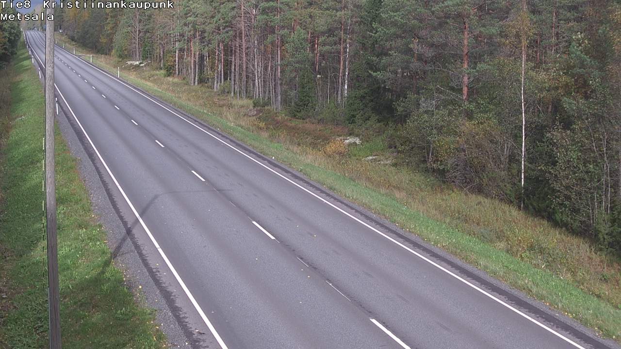 Kelikamerat Kuva Tie 8 Kristiinankaupunki, Metsälä, Kristiinankaupunki, Pohjanmaa