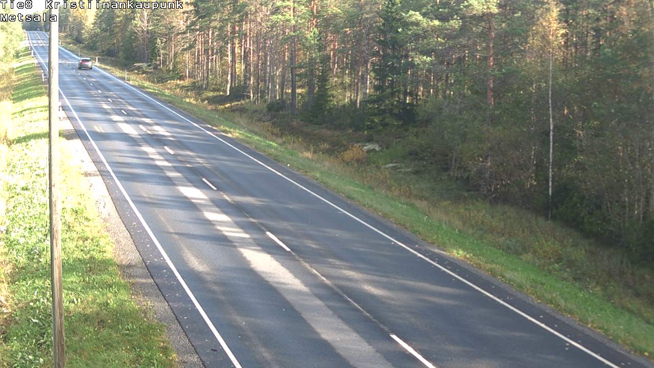 Weather Camera Image Road 8 Kristiinankaupunki Metsälä, Kristiinankaupunki, Pohjanmaa