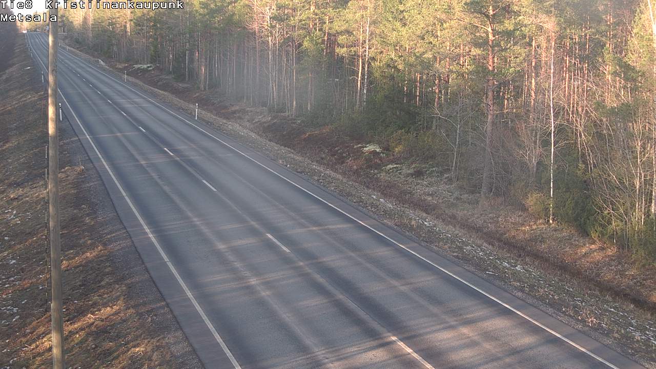 Kelikamerat Kuva Tie 8 Kristiinankaupunki, Metsälä, Kristiinankaupunki, Pohjanmaa