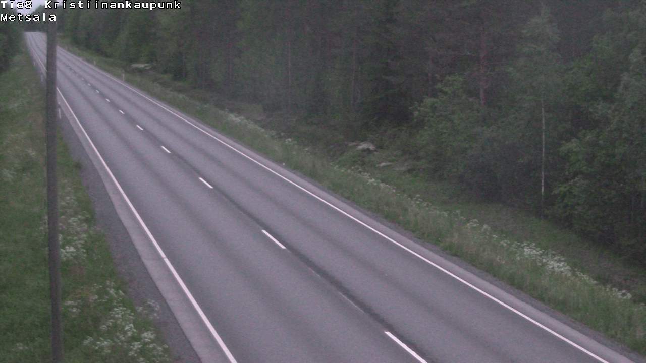 Kelikamerat Kuva Tie 8 Kristiinankaupunki, Metsälä, Kristiinankaupunki, Pohjanmaa