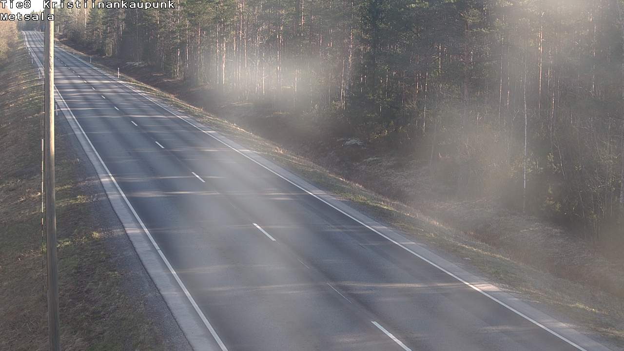 Weather Camera Image Väg 8 Kristinestad, Ömossa, Kristiinankaupunki, Pohjanmaa