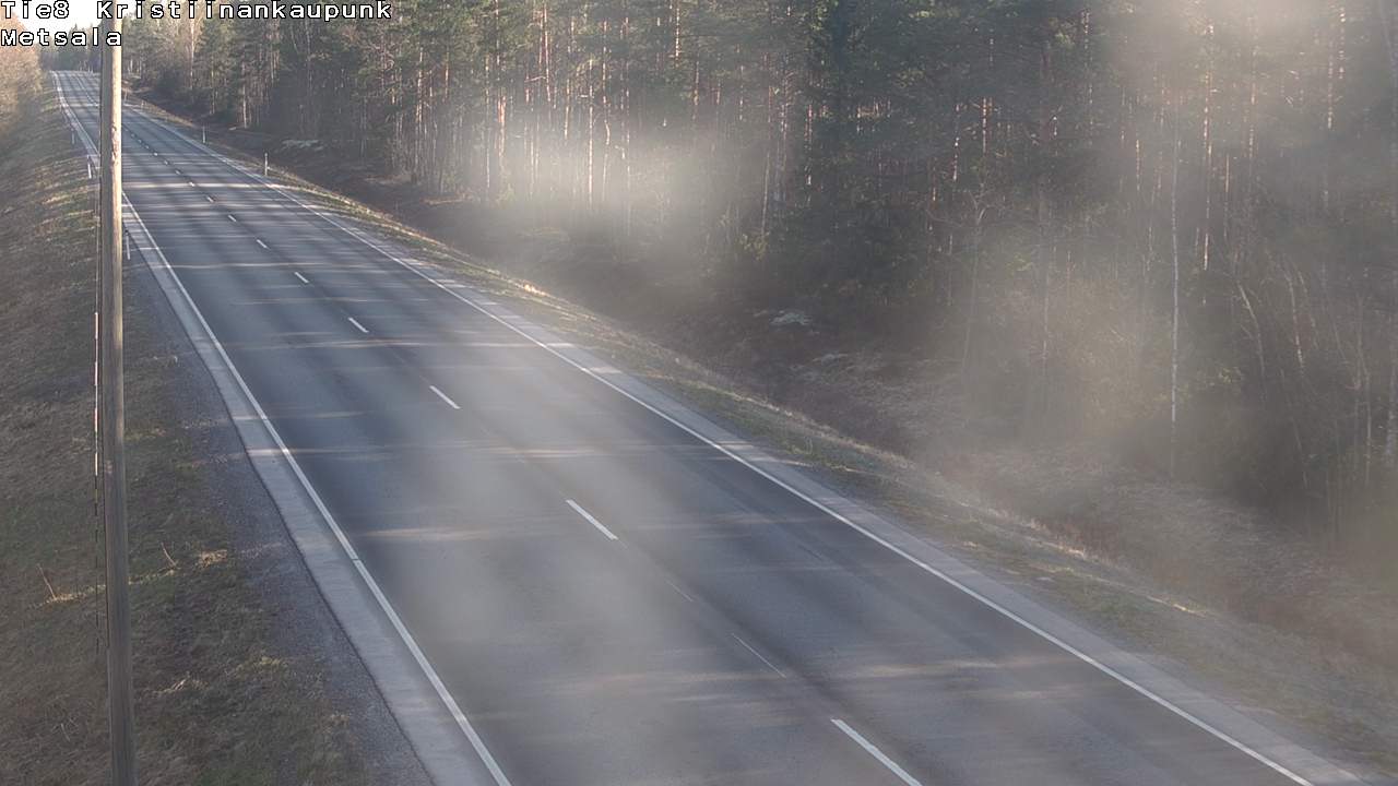 Weather Camera Image Väg 8 Kristinestad, Ömossa, Kristiinankaupunki, Pohjanmaa