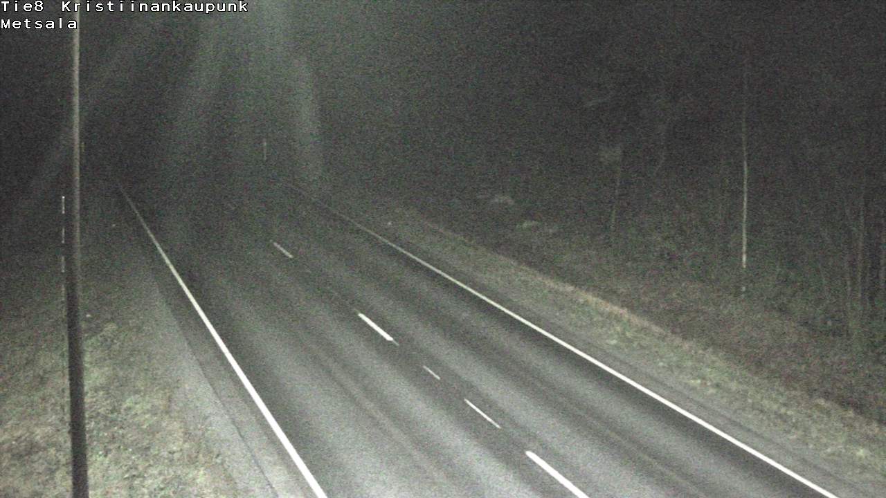 Weather Camera Image Väg 8 Kristinestad, Ömossa, Kristiinankaupunki, Pohjanmaa
