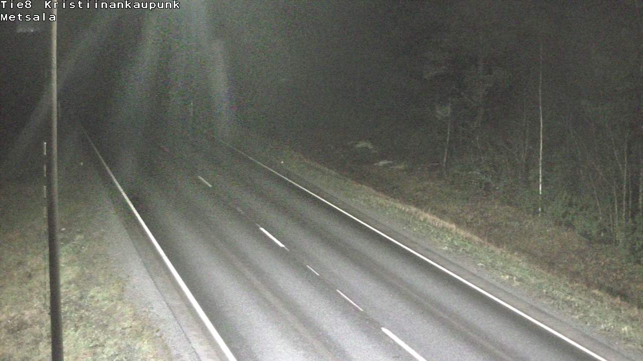 Weather Camera Image Väg 8 Kristinestad, Ömossa, Kristiinankaupunki, Pohjanmaa