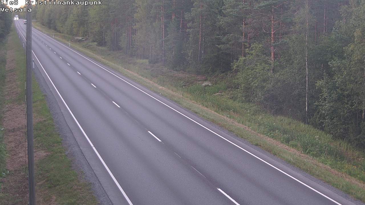 Kelikamerat Kuva Tie 8 Kristiinankaupunki, Metsälä, Kristiinankaupunki, Pohjanmaa