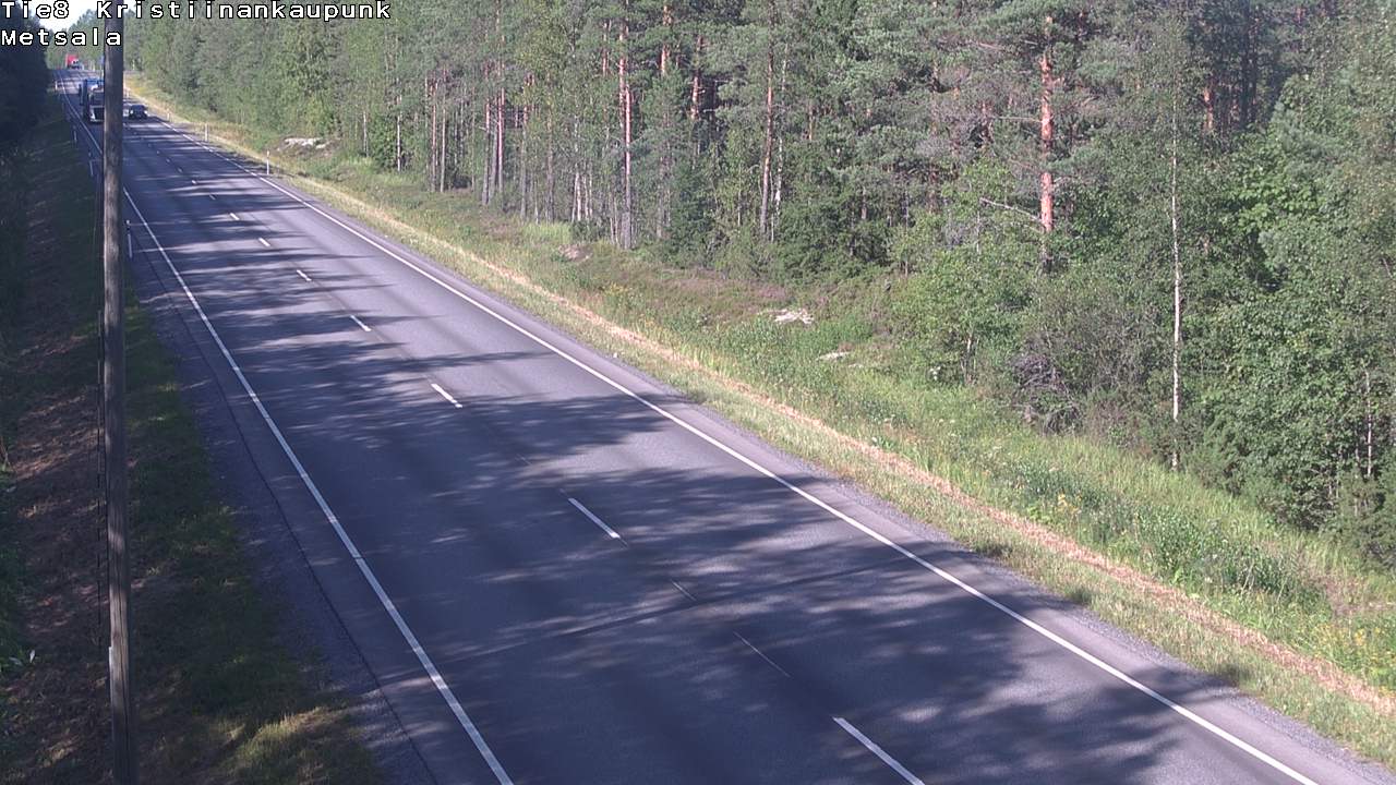 Kelikamerat Kuva Tie 8 Kristiinankaupunki, Metsälä, Kristiinankaupunki, Pohjanmaa