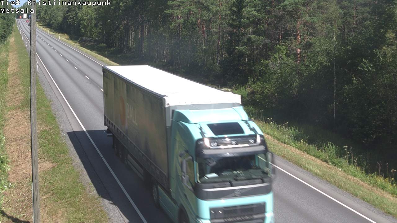 Kelikamerat Kuva Tie 8 Kristiinankaupunki, Metsälä, Kristiinankaupunki, Pohjanmaa