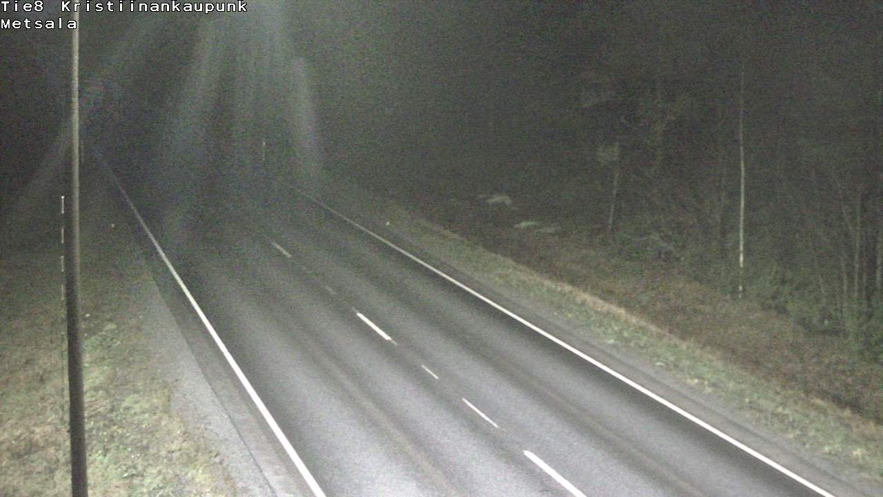 Weather Camera Image Väg 8 Kristinestad, Ömossa, Kristiinankaupunki, Pohjanmaa