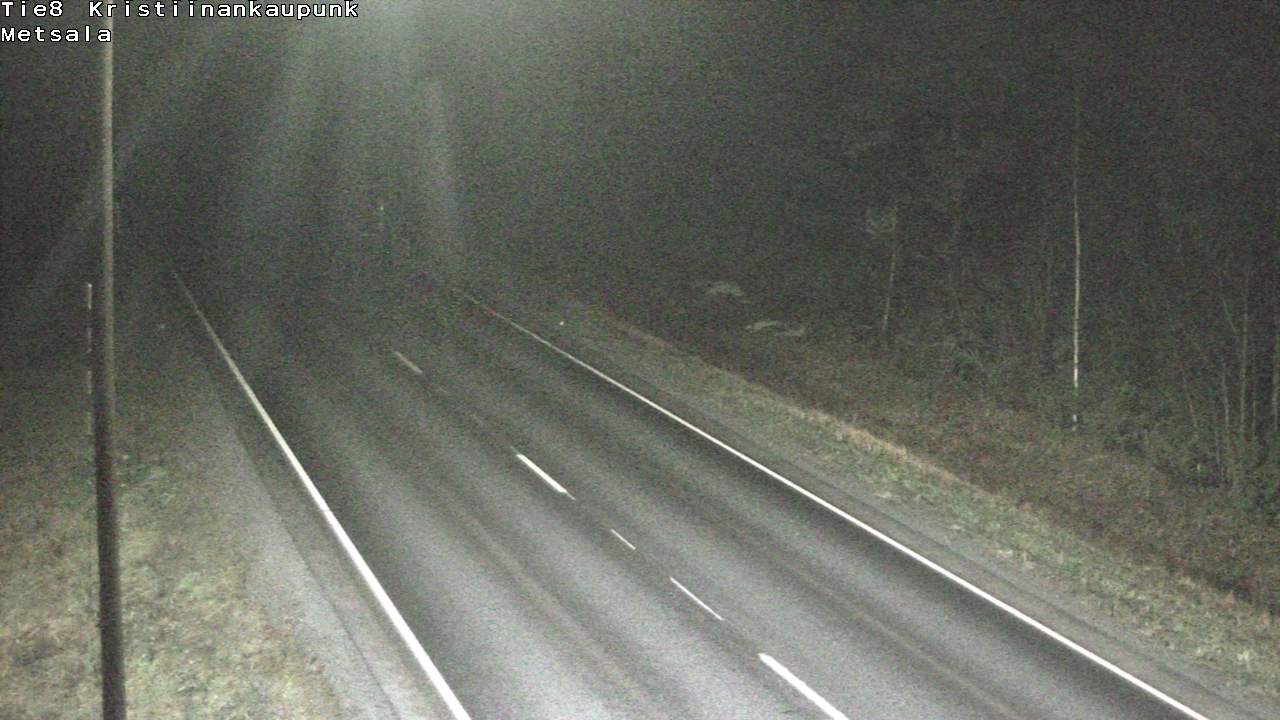 Weather Camera Image Väg 8 Kristinestad, Ömossa, Kristiinankaupunki, Pohjanmaa