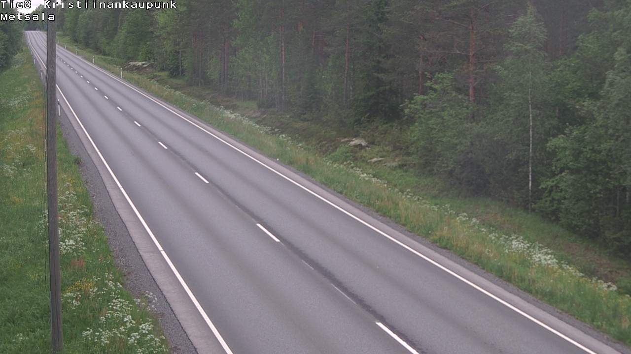 Kelikamerat Kuva Tie 8 Kristiinankaupunki, Metsälä, Kristiinankaupunki, Pohjanmaa