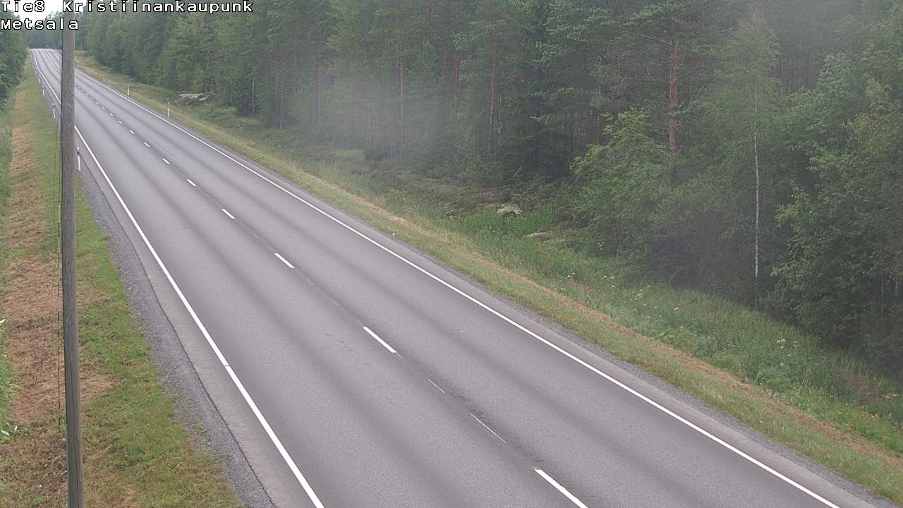 Kelikamerat Kuva Tie 8 Kristiinankaupunki, Metsälä, Kristiinankaupunki, Pohjanmaa