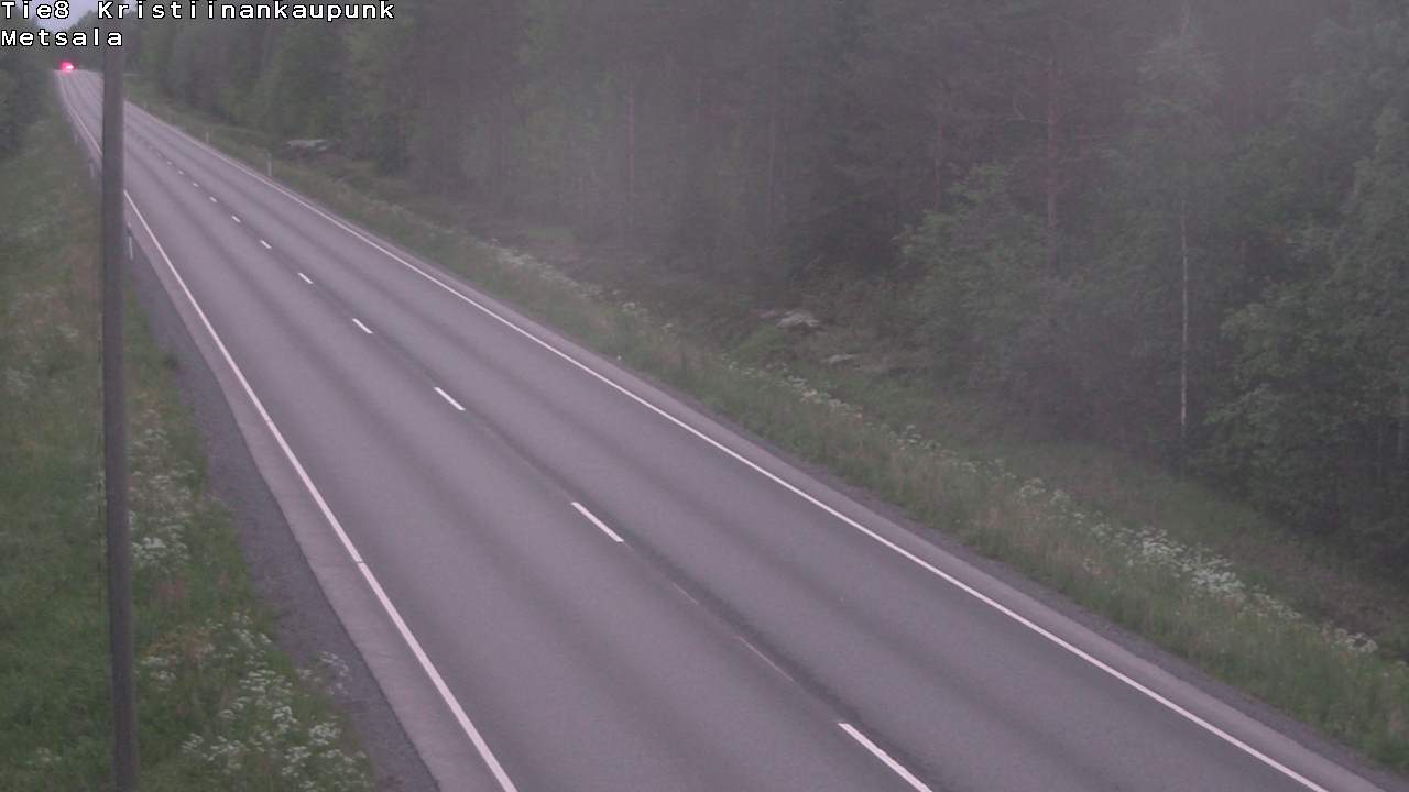 Kelikamerat Kuva Tie 8 Kristiinankaupunki, Metsälä, Kristiinankaupunki, Pohjanmaa