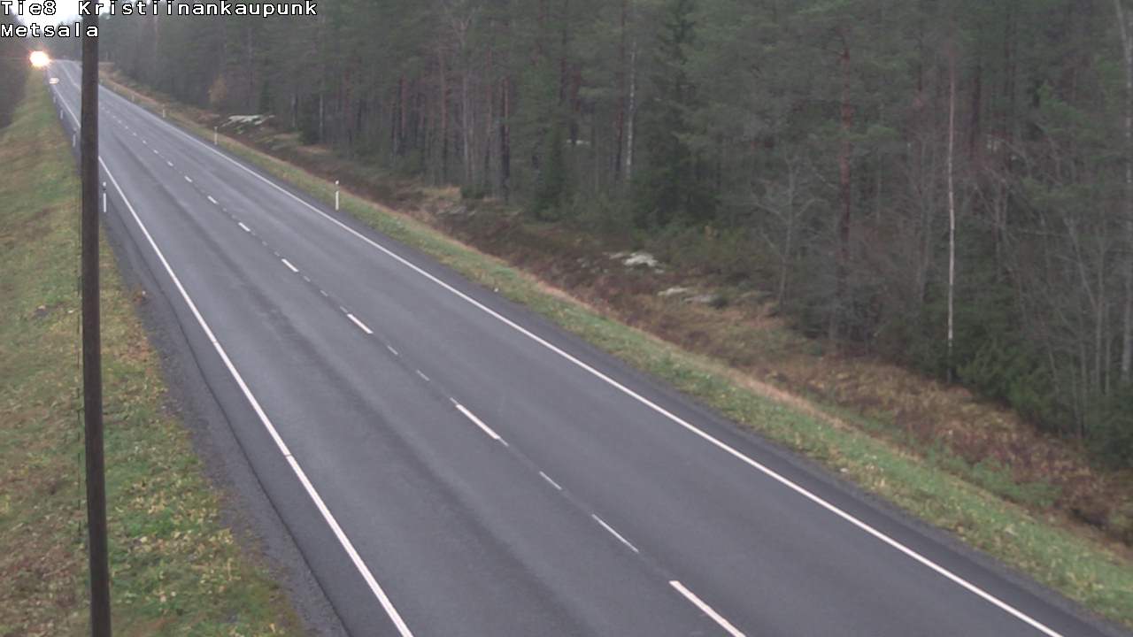 Kelikamerat Kuva Tie 8 Kristiinankaupunki, Metsälä, Kristiinankaupunki, Pohjanmaa