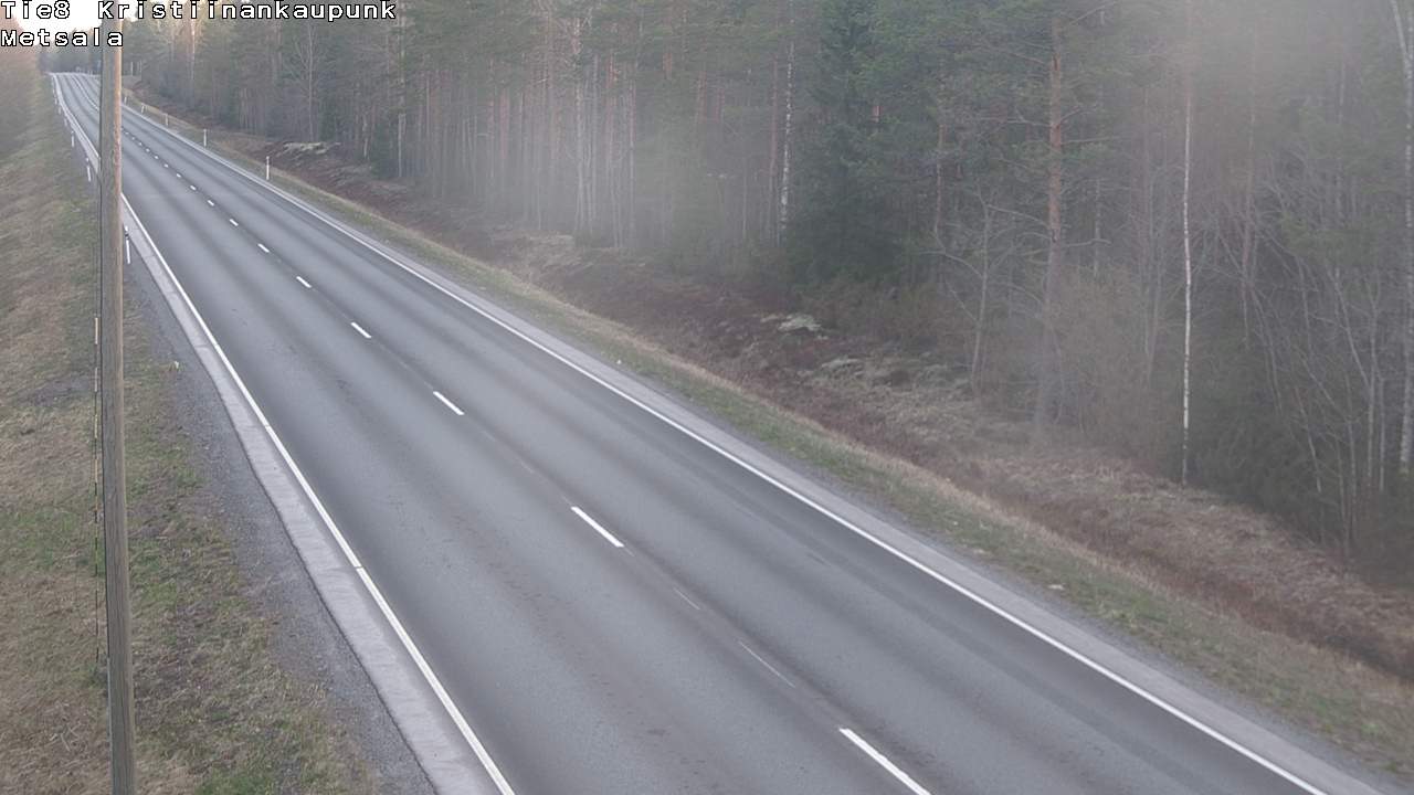 Kelikamerat Kuva Tie 8 Kristiinankaupunki, Metsälä, Kristiinankaupunki, Pohjanmaa