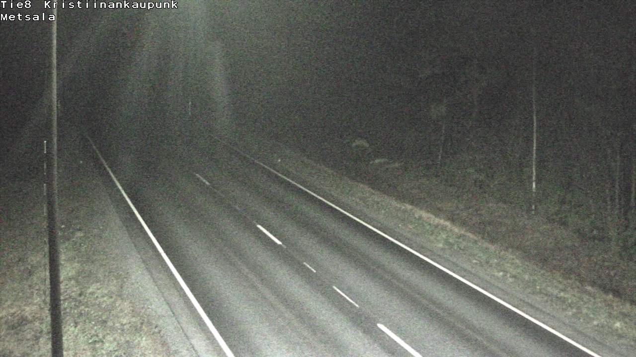 Weather Camera Image Väg 8 Kristinestad, Ömossa, Kristiinankaupunki, Pohjanmaa