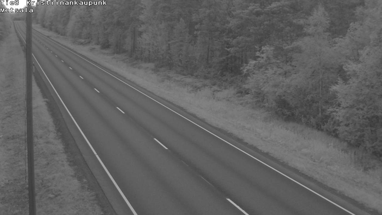 Weather Camera Image Road 8 Kristiinankaupunki Metsälä, Kristiinankaupunki, Pohjanmaa