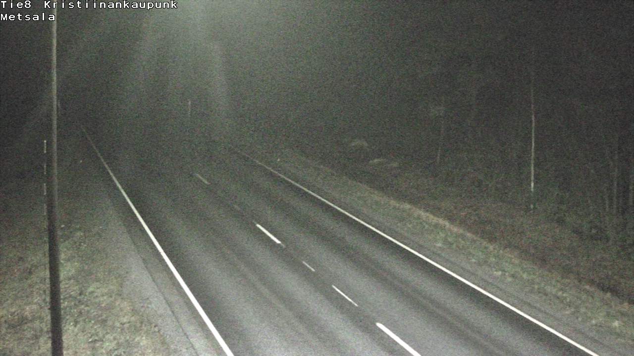 Weather Camera Image Väg 8 Kristinestad, Ömossa, Kristiinankaupunki, Pohjanmaa