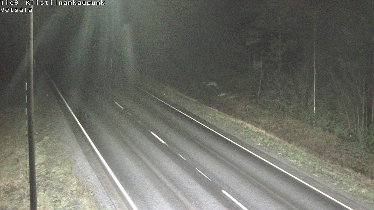 Weather Camera Image Väg 8 Kristinestad, Ömossa, Kristiinankaupunki, Pohjanmaa