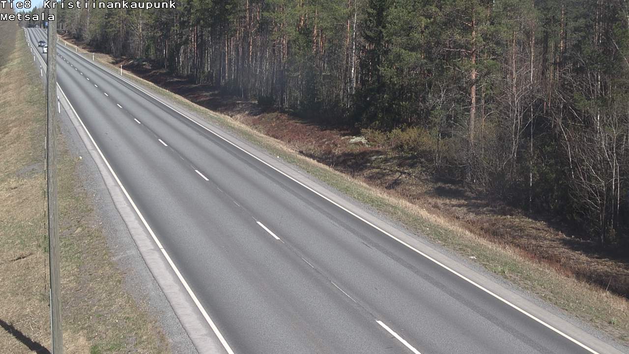 Weather Camera Image Väg 8 Kristinestad, Ömossa, Kristiinankaupunki, Pohjanmaa