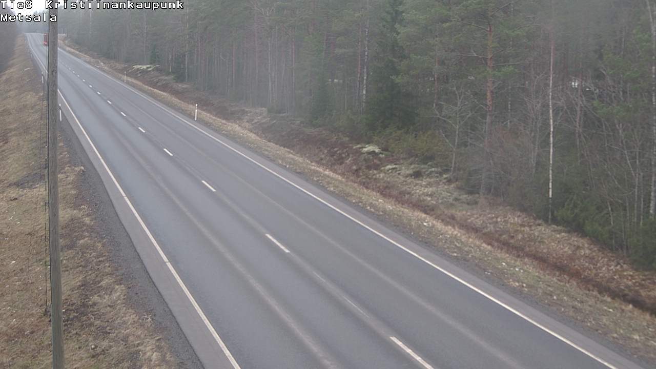 Kelikamerat Kuva Tie 8 Kristiinankaupunki, Metsälä, Kristiinankaupunki, Pohjanmaa