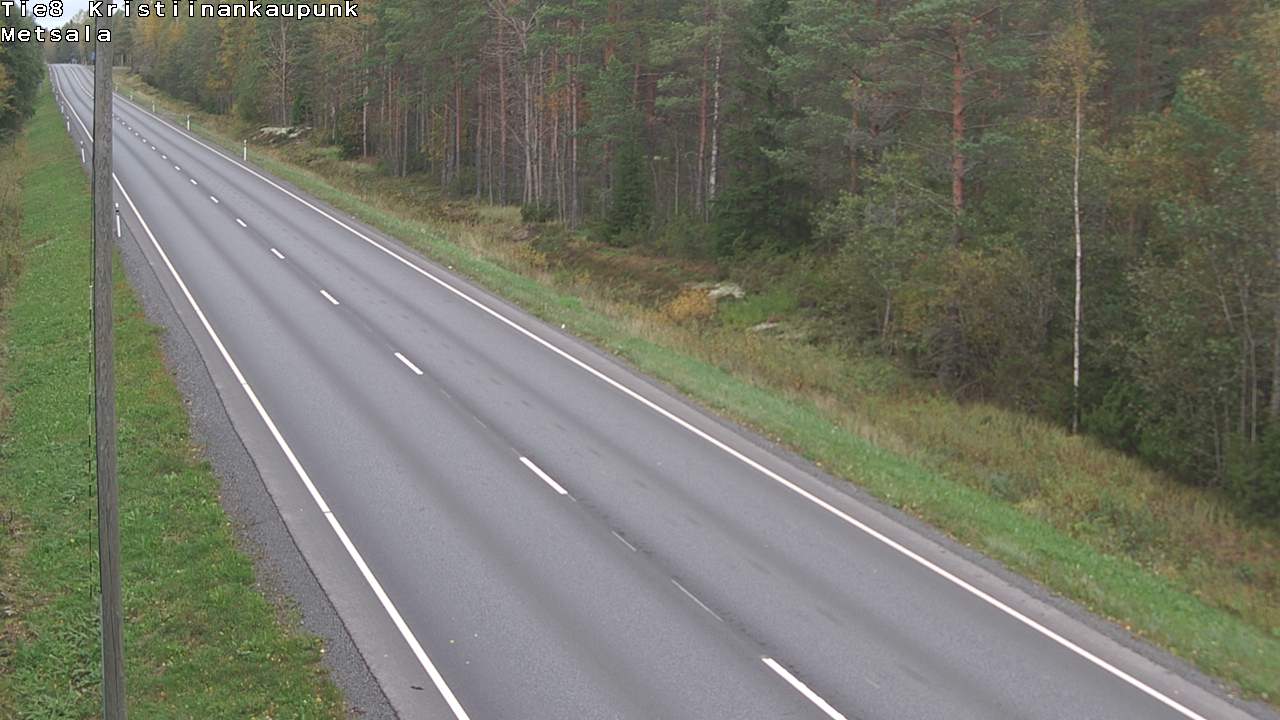 Kelikamerat Kuva Tie 8 Kristiinankaupunki, Metsälä, Kristiinankaupunki, Pohjanmaa