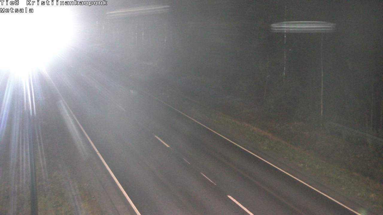 Weather Camera Image Väg 8 Kristinestad, Ömossa, Kristiinankaupunki, Pohjanmaa